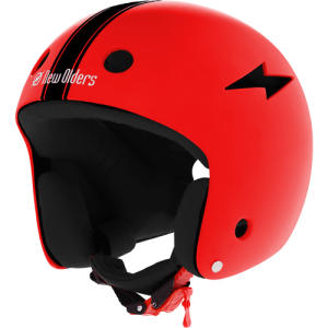 Visão frontal capacete Super Race New Olders